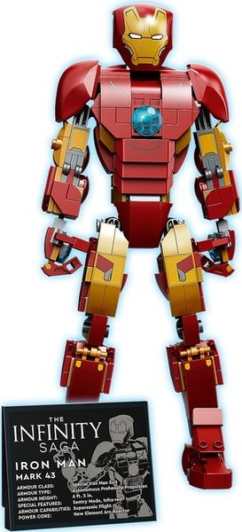 Блоковий конструктор LEGO Super Heroes Фігурка Залізної людини (76206)