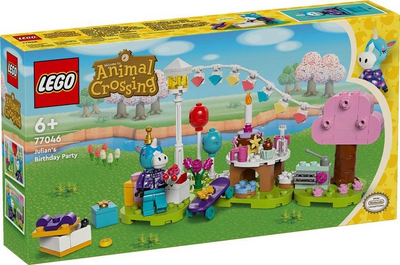 Блоковий конструктор LEGO Animal Crossing Вечірка з нагоди дня народження Джуліана (77046)