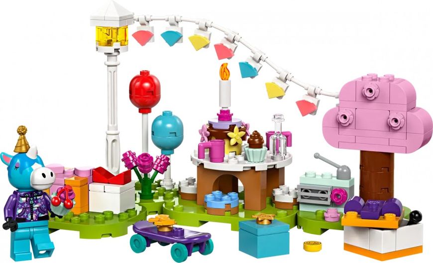 Блоковий конструктор LEGO Animal Crossing Вечірка з нагоди дня народження Джуліана (77046)