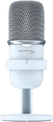 Мікрофон для ПК / для стрімінгу, подкастів HyperX SoloCast White (MIK-HYX-007)