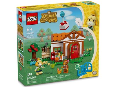 Блоковий конструктор LEGO Animal Crossing Візит у гості до Isabelle (77049)
