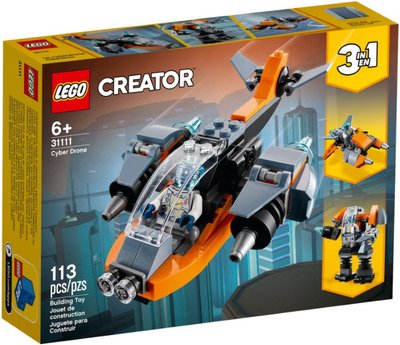 Блоковий конструктор LEGO Кібердрон (31111)