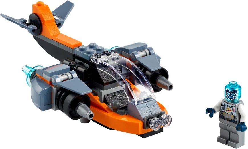 Блоковий конструктор LEGO Кібердрон (31111)