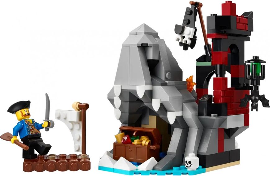 Блоковий конструктор LEGO Страшний піратський острів (40597)