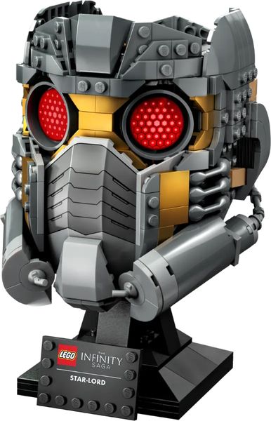 Блоковий конструктор LEGO Шолом Зоряного Лорда (76251)