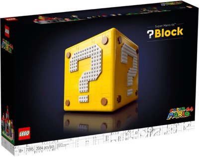 Блоковий конструктор LEGO Блок знаків питання Super Mario 64 (71395)