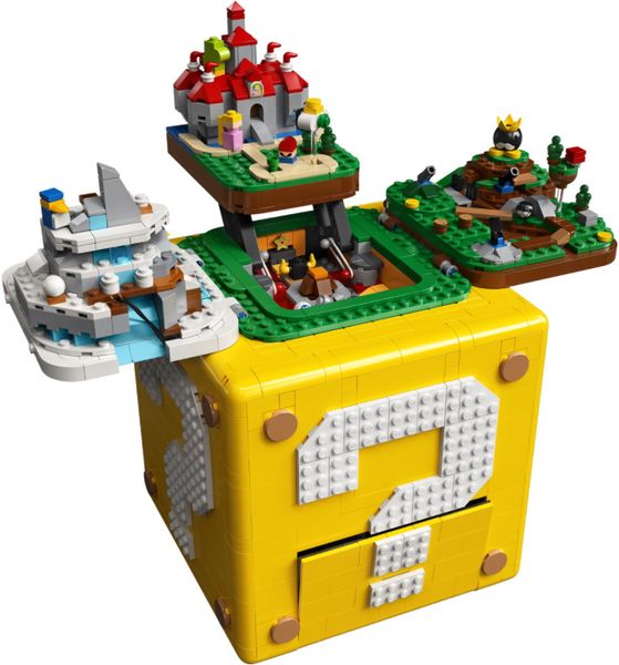 Блоковий конструктор LEGO Блок знаків питання Super Mario 64 (71395)