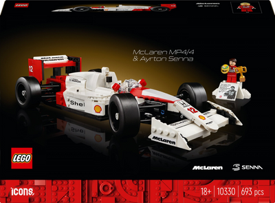 Авто-конструктор LEGO McLaren MP4/4 та Айртон Сенна (10330)