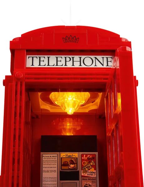 Блоковий конструктор LEGO Червона лондонська телефонна будка (21347)