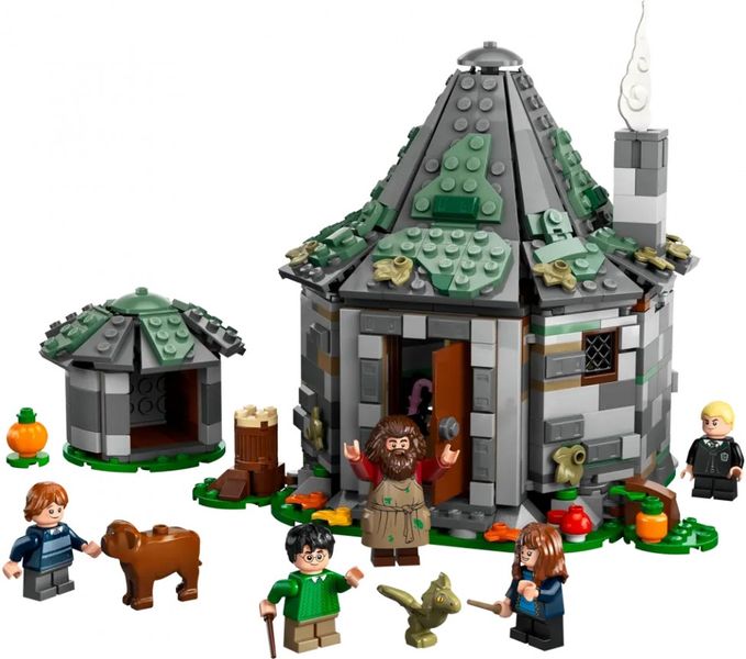 Блоковий конструктор LEGO Хатина Гаґріда: несподіваний візит (76428)