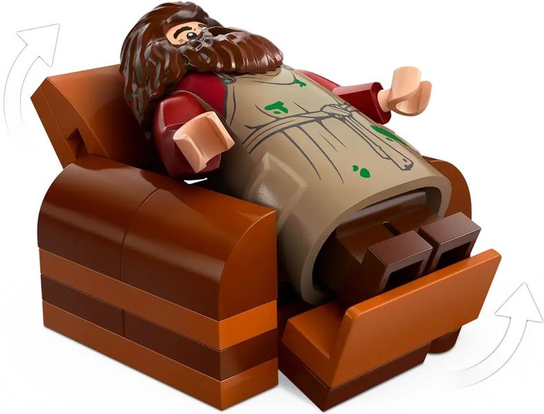 Блоковий конструктор LEGO Хатина Гаґріда: несподіваний візит (76428)