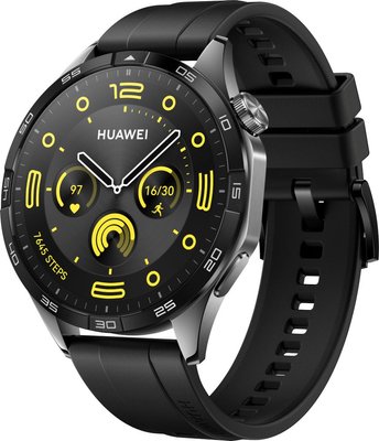 Смарт-годинник HUAWEI Watch GT 4 46mm Black (55020BGS)