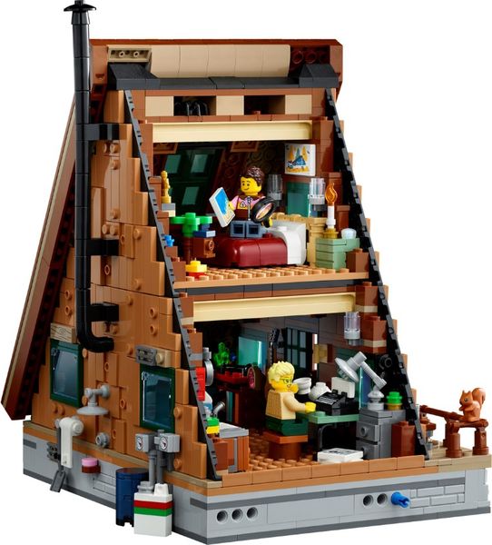 Блоковий конструктор LEGO Будинок з А-подібною рамою (21338)