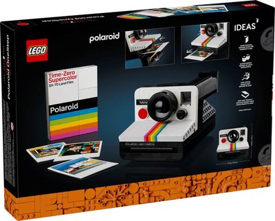 Блоковий конструктор LEGO Ideas Фотоапарат Polaroid OneStep SX-70 (21345)
