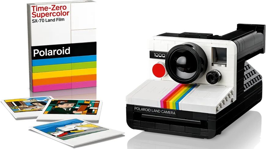 Блоковий конструктор LEGO Ideas Фотоапарат Polaroid OneStep SX-70 (21345)