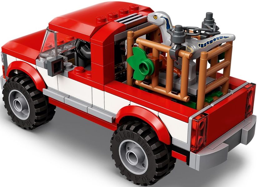 Блоковий конструктор LEGO Полювання на Блу і Бета-велоцираптора (76946)
