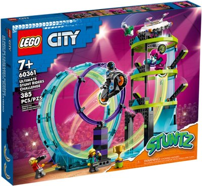 Блоковий конструктор LEGO City Неймовірне завдання для каскадерів (60361)