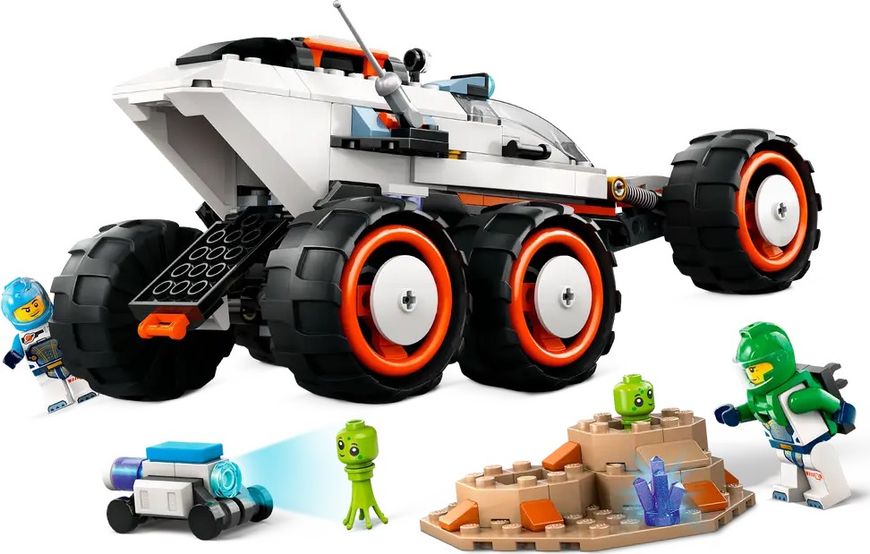 Блоковий конструктор LEGO City Космічний дослідницький всюдихід й інопланетне життя (60431)