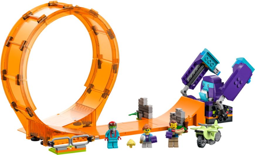 Блоковий конструктор LEGO Трюкова петля Нищівний шимпанзе (60338)