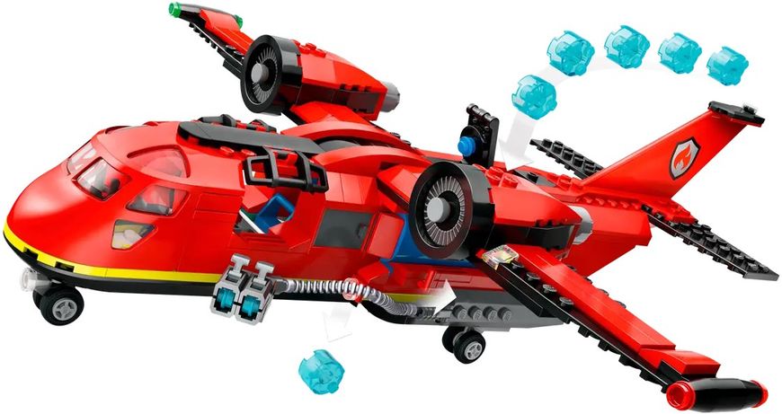 Блоковий конструктор LEGO City Пожежний рятувальний літак (60413)