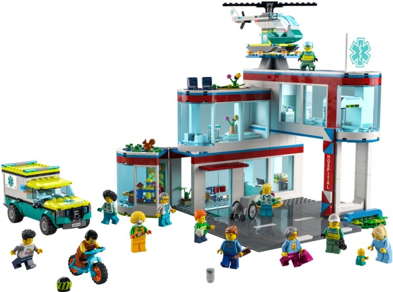 Блоковий конструктор LEGO City Лікарня (60330)