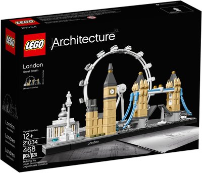 3d конструктор LEGO Architecture Лондон (21034)