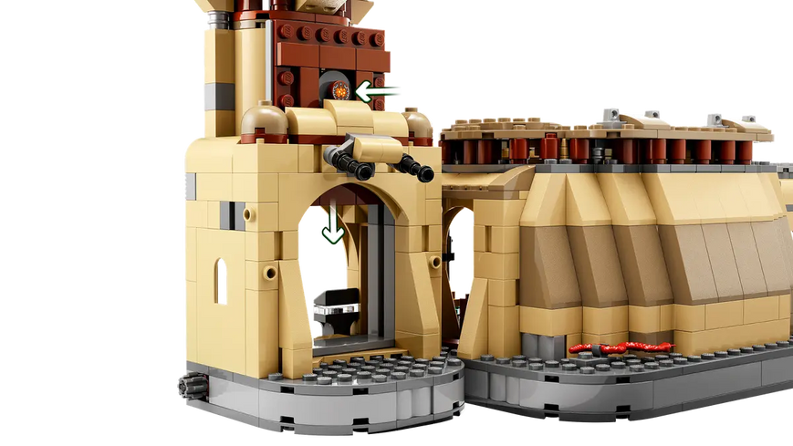 Блоковий конструктор LEGO Star Wars Тронна зала Боби Фетта (75326)