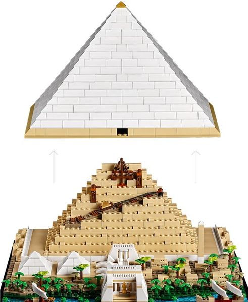 Блоковий конструктор LEGO Піраміда Хеопса (21058)