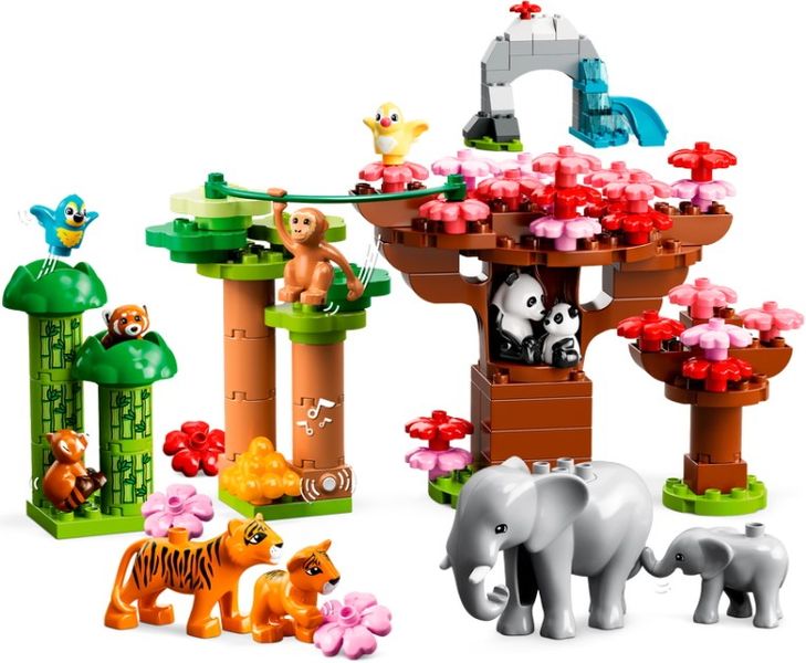 Блоковий конструктор LEGO Дикі тварини Азії (10974)