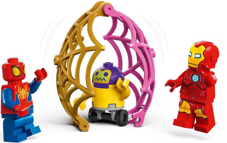 Блоковий конструктор LEGO Штаб-квартира Team Spidey Web Spinner (10794)
