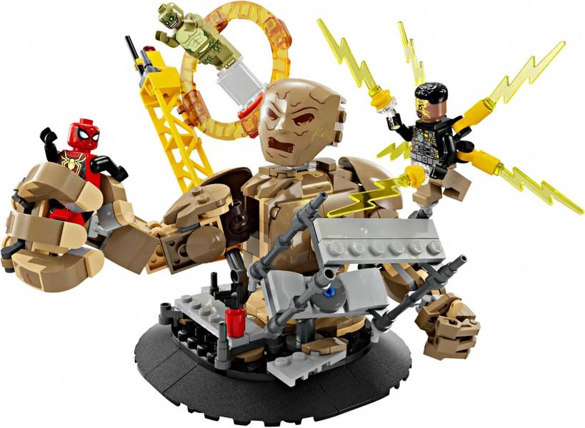 Блоковий конструктор LEGO Marvel Людина-Павук vs. Піщана людина: Вирішальна битва (76280)
