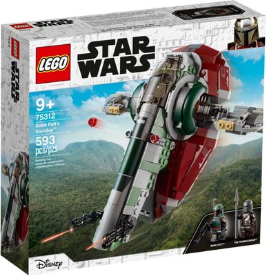 Блоковий конструктор LEGO Star Wars Зореліт Боби Фетта (75312)