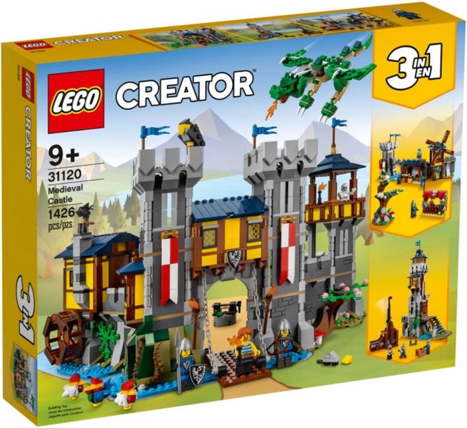 Блоковий конструктор LEGO Creator Середньовічний замок (31120)