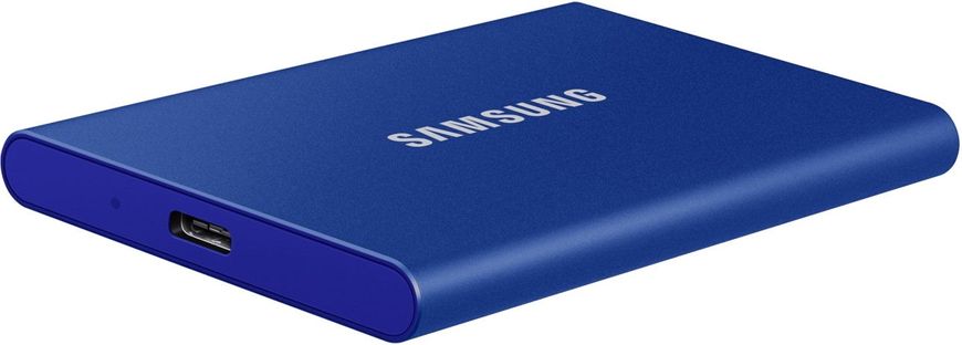 SSD накопичувач Samsung T7 500 GB Indigo Blue (MU-PC500H/WW)