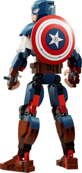 Блоковий конструктор LEGO Marvel Фігурка Капітана Америка для складання (76258)