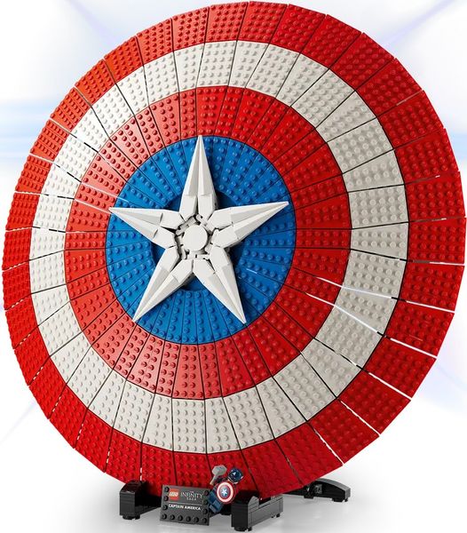 Блоковий конструктор LEGO Marvel Щит Капітана Америка (76262)