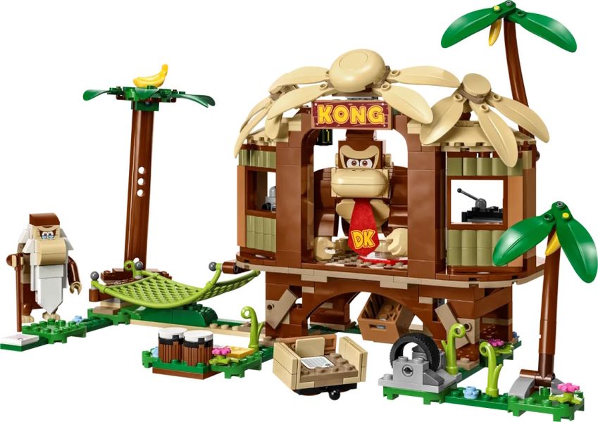 Блоковий конструктор LEGO Donkey Kong's Будинок на дереві (71424)