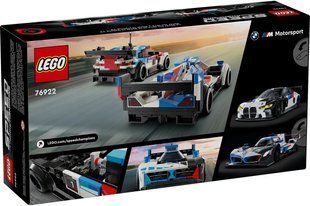 Авто-конструктор LEGO Speed Champions Автомобілі для перегонів BMW M4 GT3 та BMW M Hybrid V8 (76922)