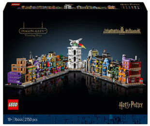 Блоковий конструктор LEGO Harry Potter Алея Діаґон Чаклунські крамниці (76444)