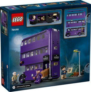 Блоковий конструктор LEGO Harry Potter Пригоди на Лицарському автобусі (76446)