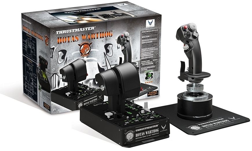 Комплект (Джойстик, Важіль РУД) Thrustmaster Hotas Warthog (2960720)