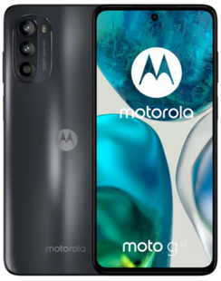Смартфон Motorola Moto G52 4/128GB Charcoal Gray (PAU70003)