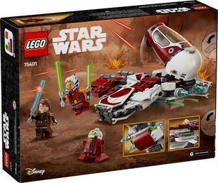 Блоковий конструктор LEGO Star Wars Джедайський перехоплювач Асоки 290 деталей (75401)