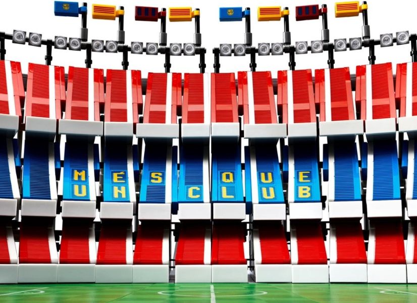 Блоковий конструктор LEGO Стадіон Камп Ноу ФК Барселона (10284)