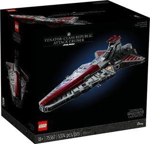 Блоковий конструктор LEGO Star Wars Ударний крейсер типу Венатор (75367)