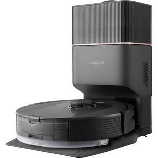 Робот-пилосос з вологим прибиранням RoboRock Q5 Pro+ Black (Q5PRP52-00)