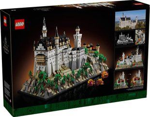 Блоковий конструктор LEGO Architecture Замок Нойшванштайн (21063)