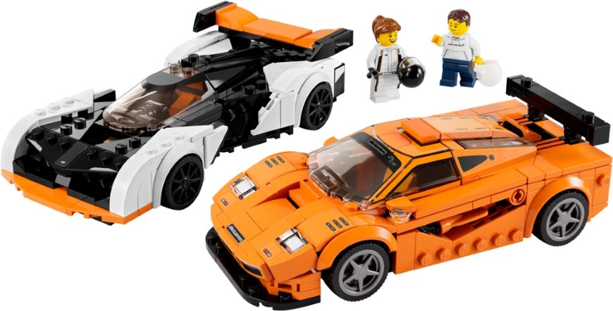 Авто-конструктор LEGO Speed Champions McLaren F1 LM & McLaren Solus GT (76918)