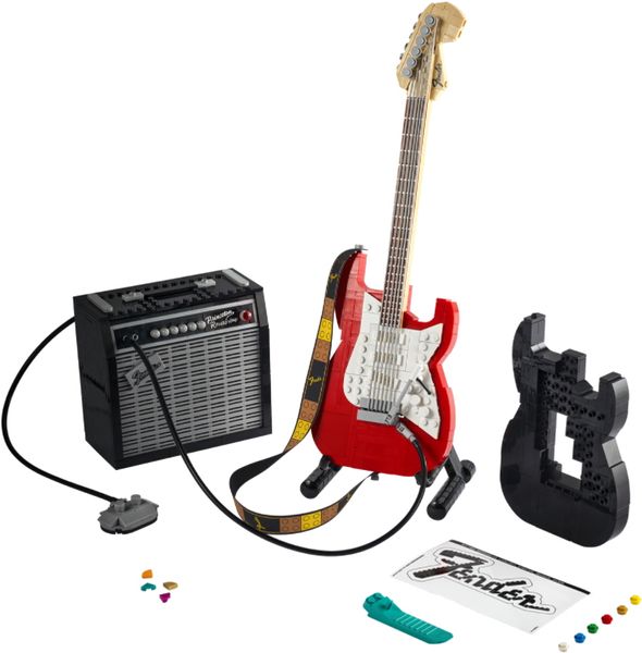 Блоковий конструктор LEGO Гітара Fender Stratocaster (21329)