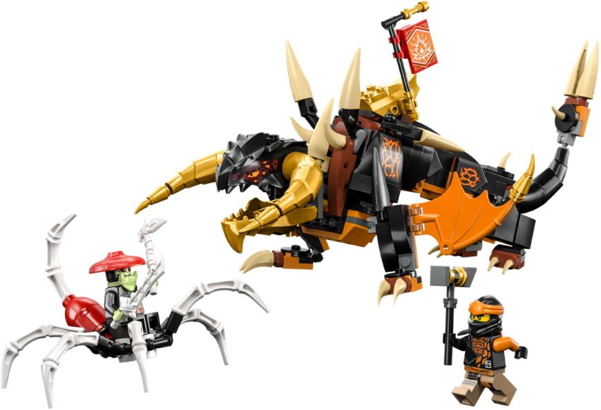 Блоковий конструктор LEGO Ninjago Земляний дракон Коула EVO (71782)